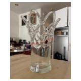 Unique Blown Glass Vase                  (House 1