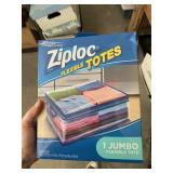ziploc flexible totes (garage 1)