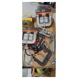 3-Way Edging Clamps, tie diwns, more (garage 1)