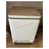Enamel Waste Bin (Under Work Bench)