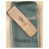 Tiffany & Co Sterling Silver Money Clip (Initial
