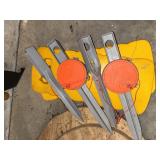 Knee Cushions and String Stakes