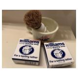 Vintage Shave Cup, Brush and Lather