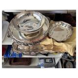 Silver Plate Serving Lot             (House 1