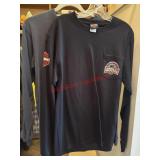 Two Mens Medium Long Sleeve Harley Davidson