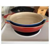 Set of Two Le Creuset Oval Bakeware dishes