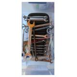 Tub of tools (garage 1 table)
