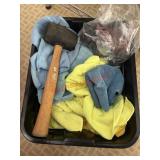 Mallot and Microfiber Towel lot     ( Garage