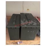 Two Empty Ammo Cans     ( Garage number 2 )