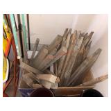 Two Boxes of wood stakes                (House 2
