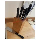 Knife Block with Knives