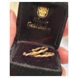Rhyne Gold Salon Hollow Hoops - No Markings