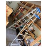 250lbs 8ft Aluminum ladder    1Pm  Pickup