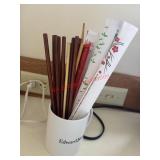 Wood Chop Sticks lot                 (House 2