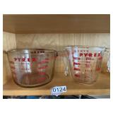 Pyrex measuring cups