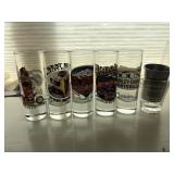 Harley Davidson Shot Glass Lot             (House