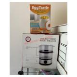 Egg Tastic and Food Steamer New in box lot