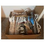 Box lot of hangers             (Bedroom  Closet)
