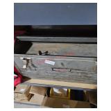 Older metal Craftsman tool boxGarage one
