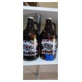(2) Skagit River Brewery Half Gallon Jugs Dvd
