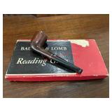 Medico Pipe and VTG Magnifying Glass
