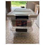Two Smaller Totes with contents