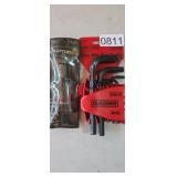 Craftsman Ignition Gauge and Hex Keys (garage