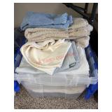 Towel lot in tote                    (House 2