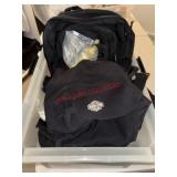 Backpack and Warm Gear lot     (House 1 Bedroom)
