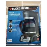 Black and decker coffeemaker (garage1)
