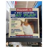 4way locking cat flap
