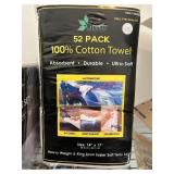 52 Pack of Cotton Towels