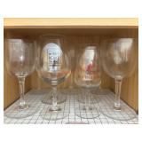 Wine Glass Shelf Lot                  (House 1