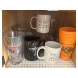 Coffee Mug Shelf Lot                  (House 1