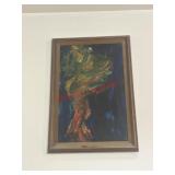 Large Abstract Expressionism Oil Painting