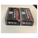 two Boxes 9mm Luger Ammo MFS         (House 1