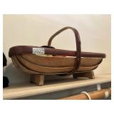 Primitive Basket with gardening contents