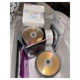 Blank CD DVD lot                   (house 1