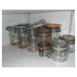 Le Parfait Super glass storage jars