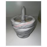 Classic marble mortar and pestle set
