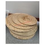 Woven Place Mats and Trivets             (House 1