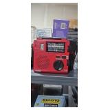 Emergency radio and caseGarage one