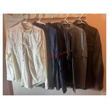 Mens Medium Calvin, REI and more shirt lot
