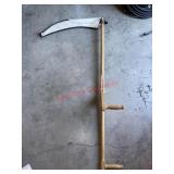 Smith & Hawken brand scythe               (House