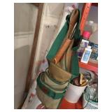 Handy work bags and leather sheath
