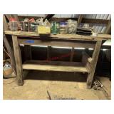 Wood Shop Table                    (Upstairs)