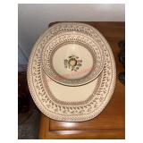 England Johnson Bros Platter and bowl set