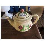 vintage Shawnee Pottery Clover Blossom teapot