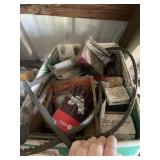 box lot of parts (upstairs)