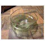 Serving bowl and platter set (upstairs)